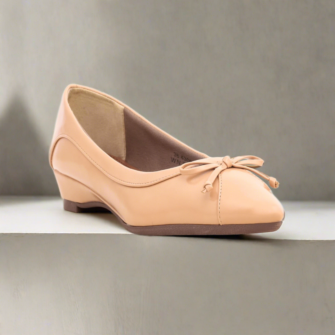 Beige Court Shoes WN0846