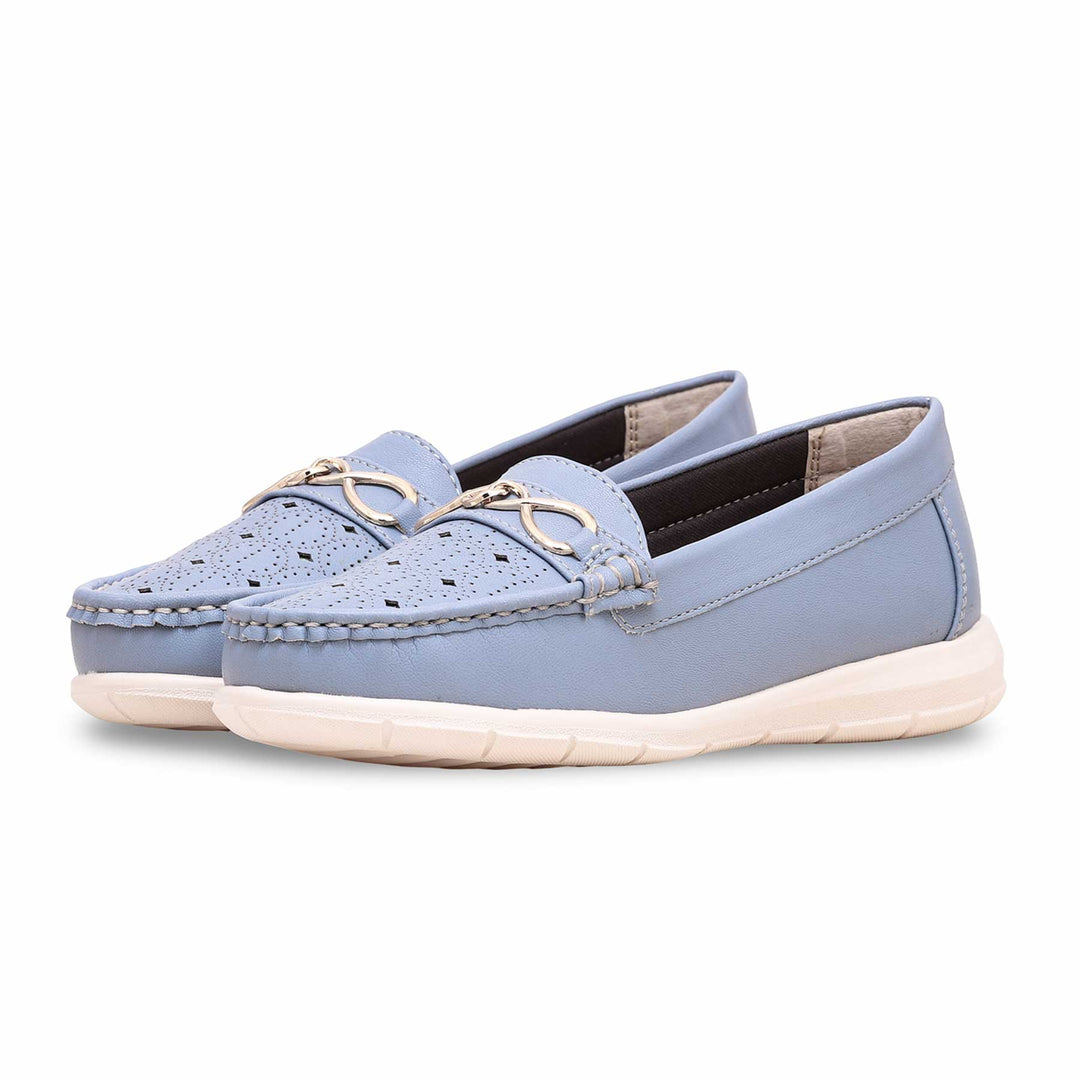 Sky Blue Moccasin WN4401