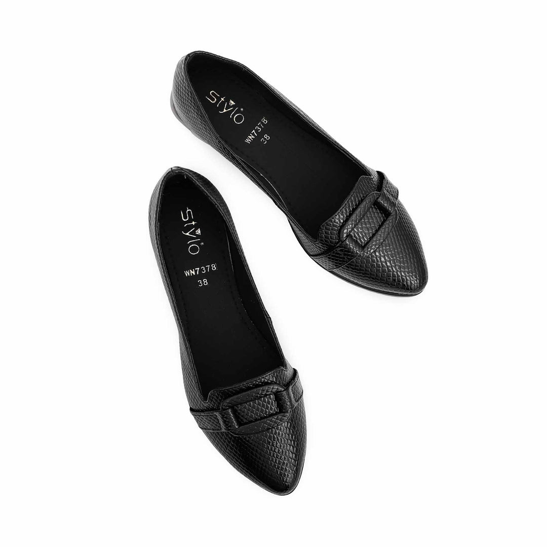 Black Court Shoes WN7378