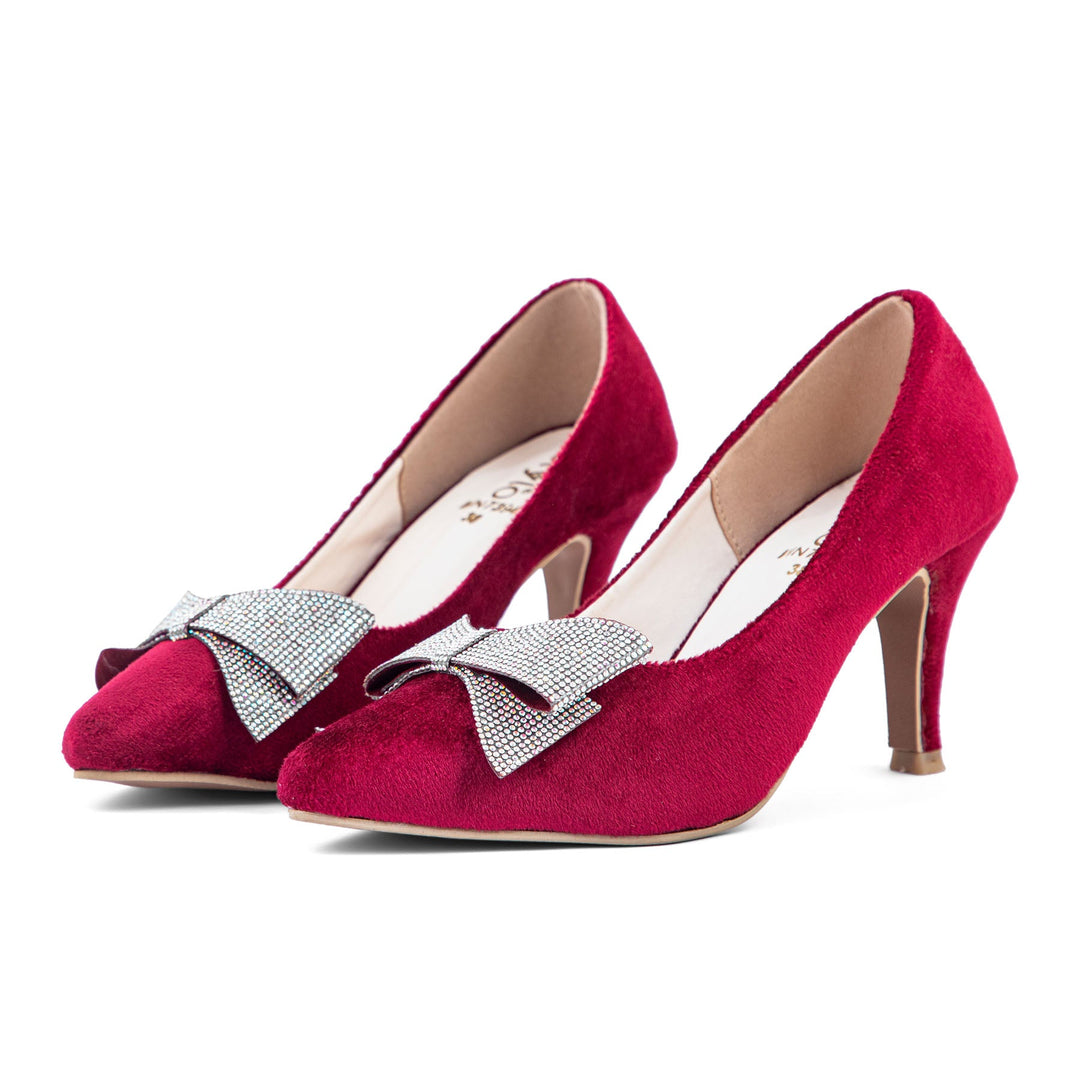 Maroon Court Shoes WN7394