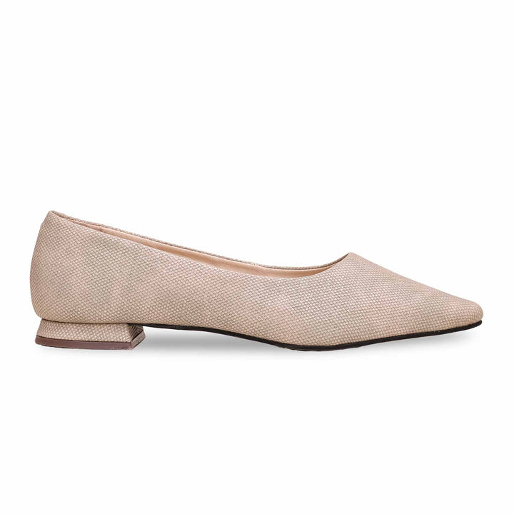 Beige Court Shoes WN7410