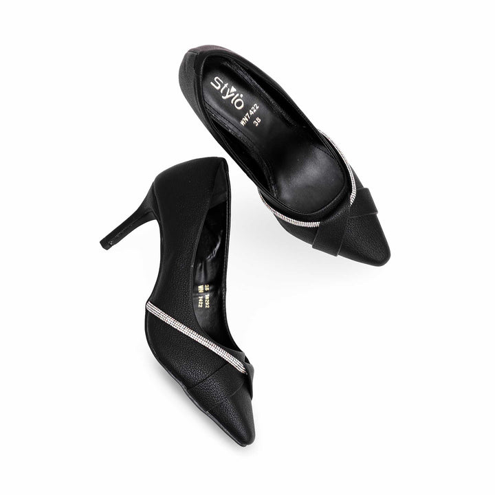 Black Court Shoes WN7422