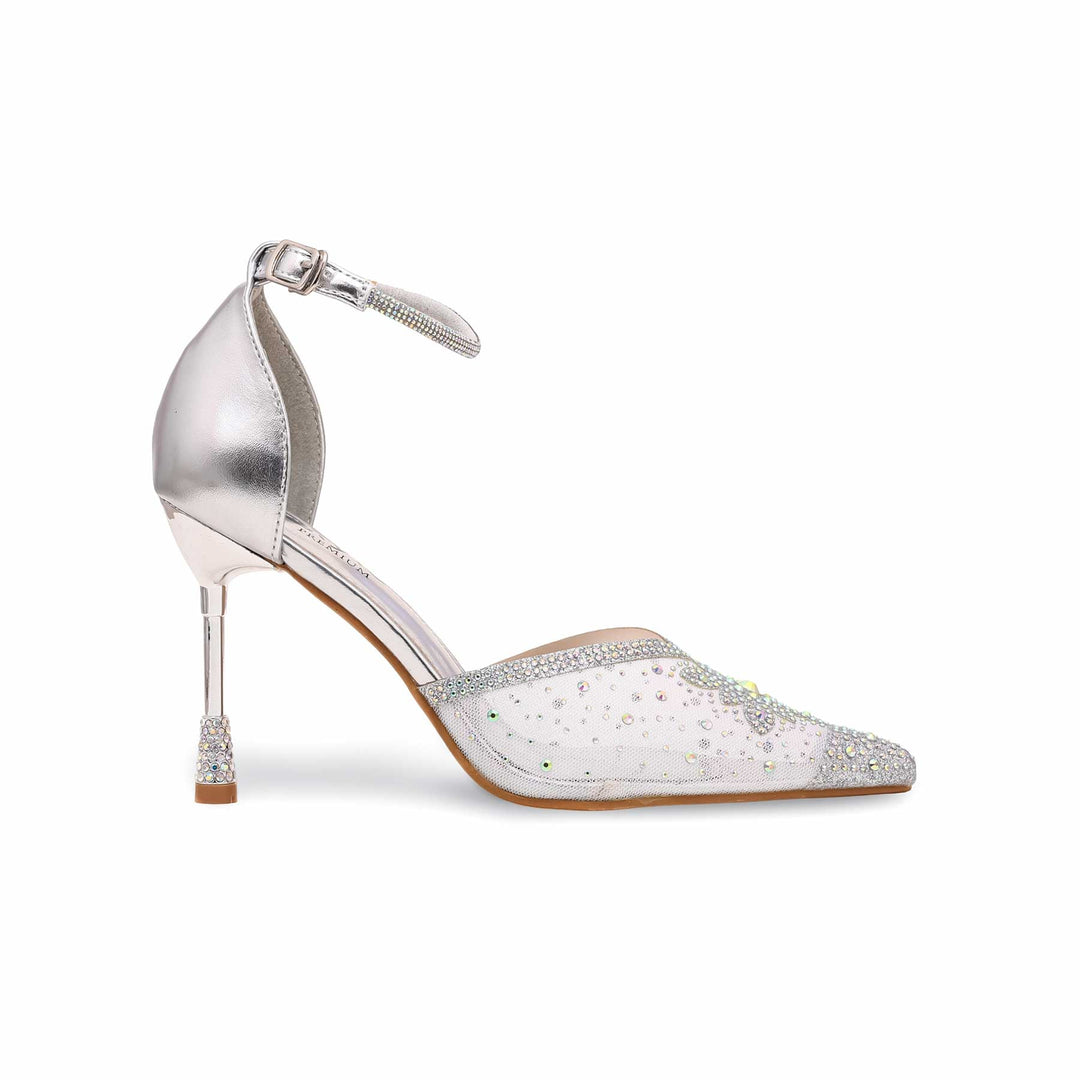 Silver Court Shoes WN7441