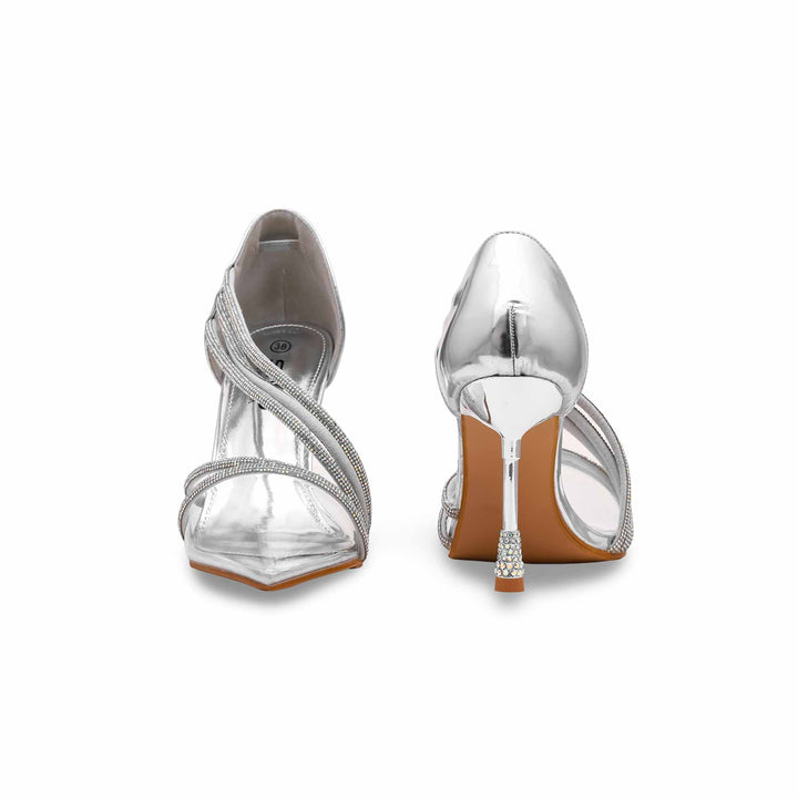 Silver Court Shoes WN7442