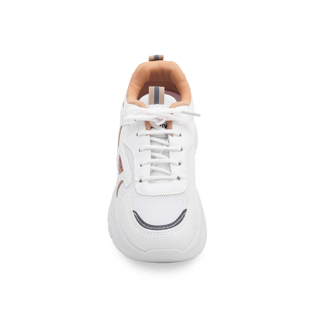 White Sports Sneaker AT7229