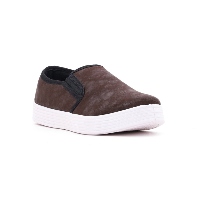 Brown Casual Slip Ons AT9076