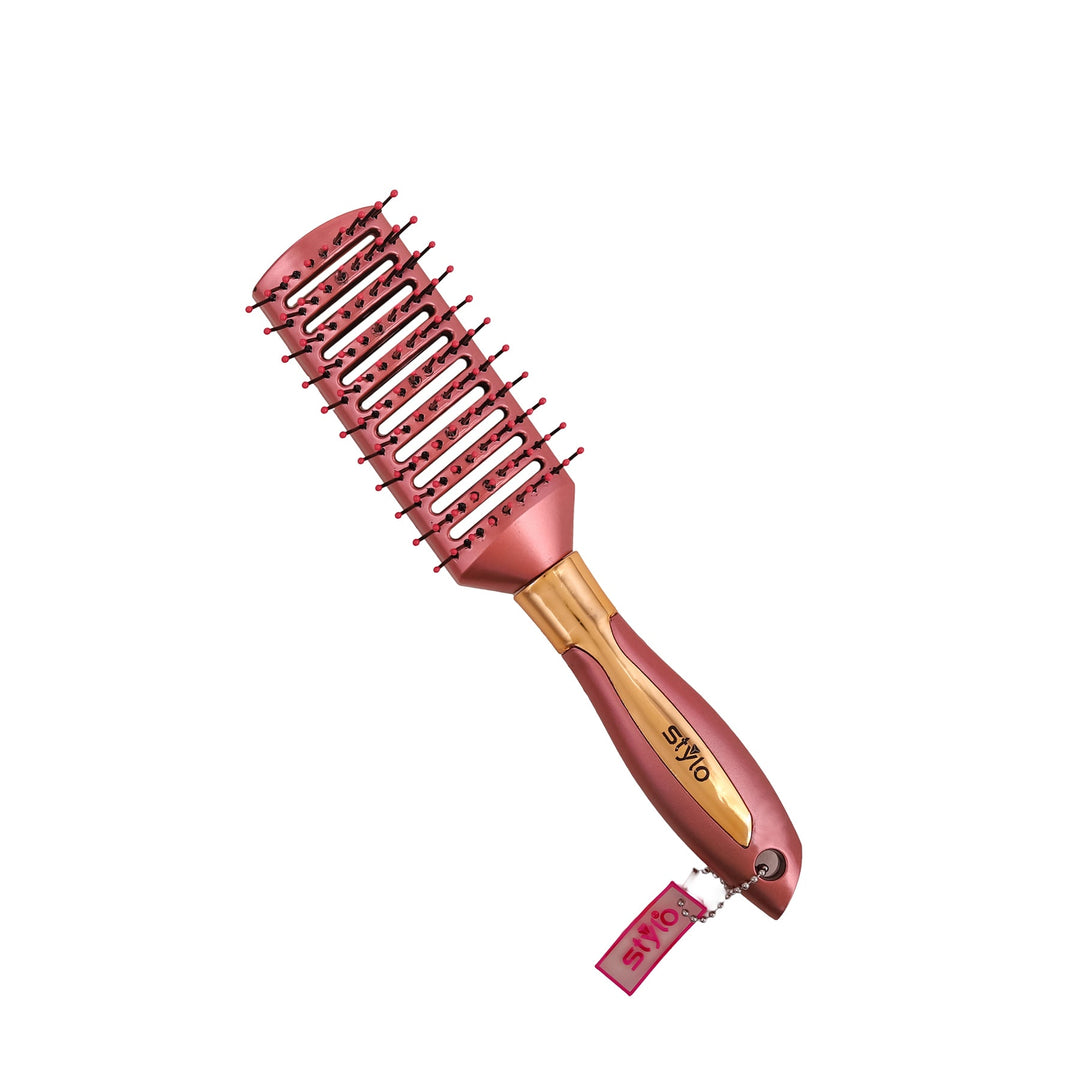 Maroon Hair Brush BR8135