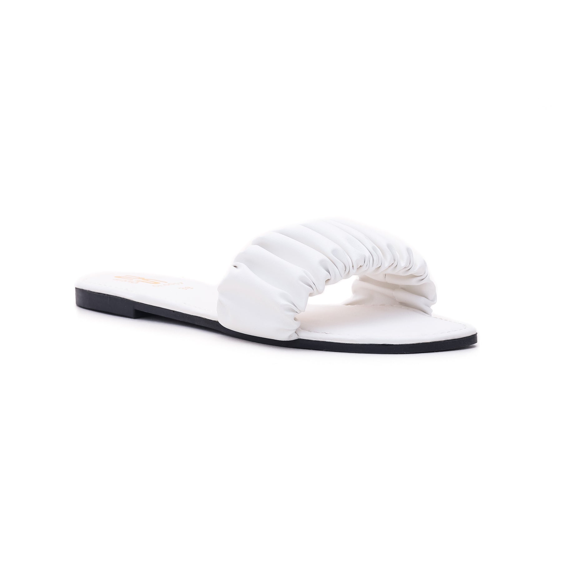 White Color Casual Slippers CL0957