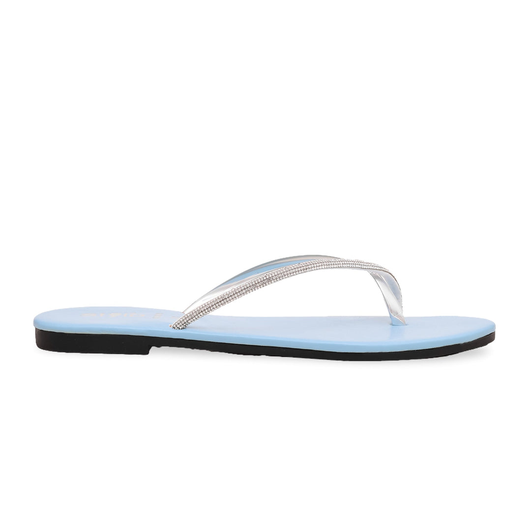 Aqua Green Casual Chappal CL1679