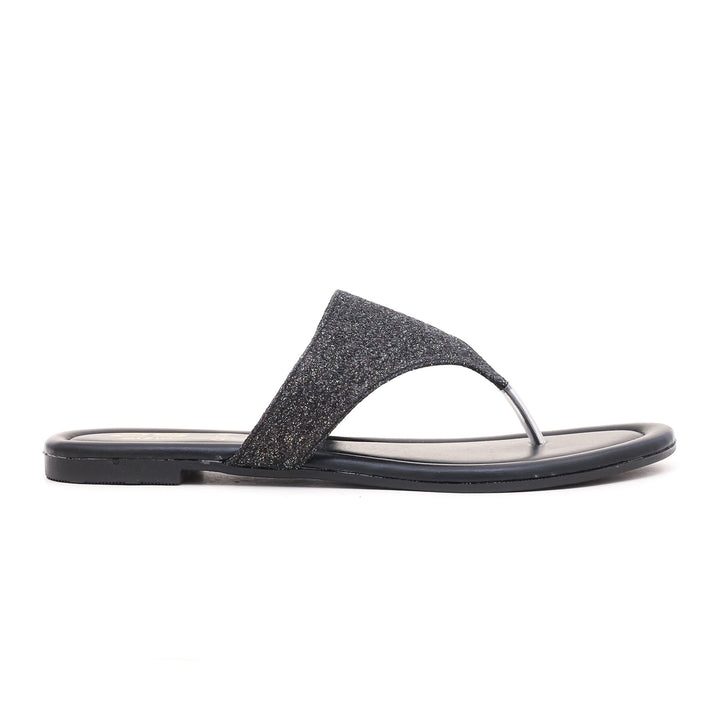 Black Casual Chappal CL1746