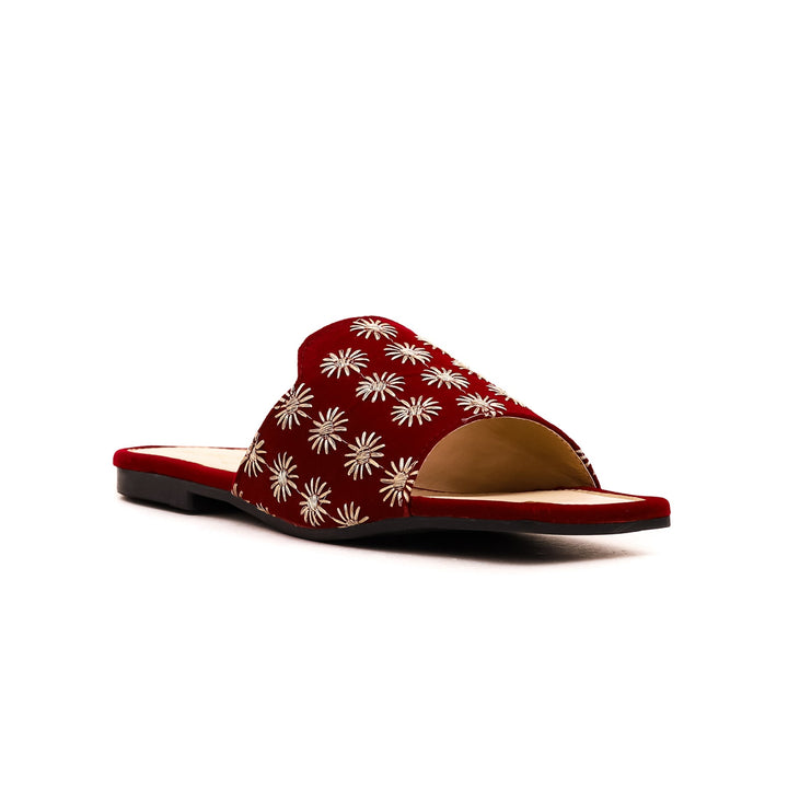 Maroon Casual Slipper CL1765