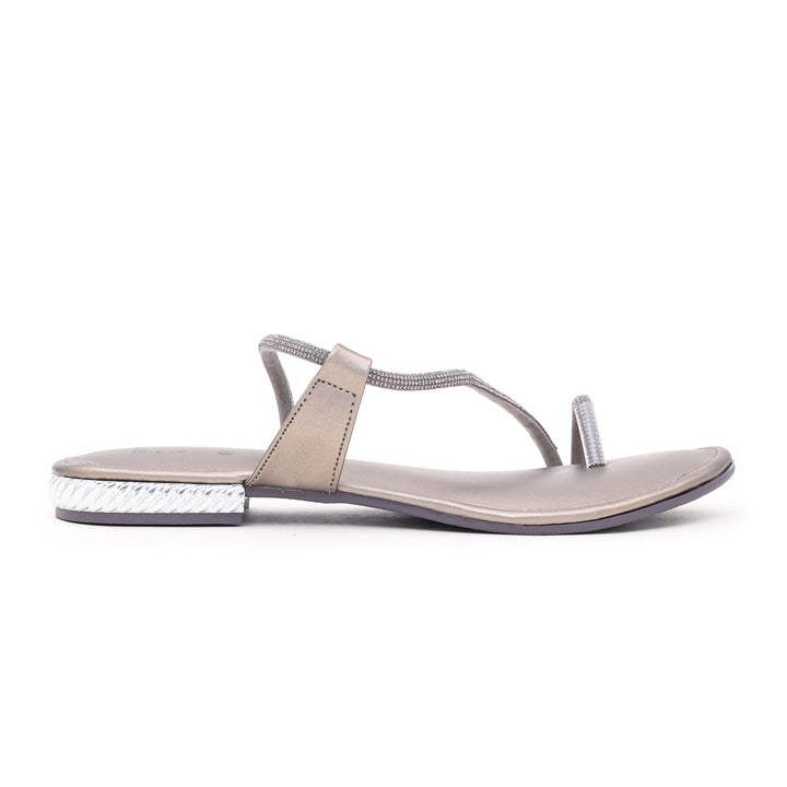 Grey Fancy Chappal FN0586