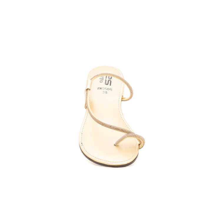 Golden Fancy Chappal FN0586