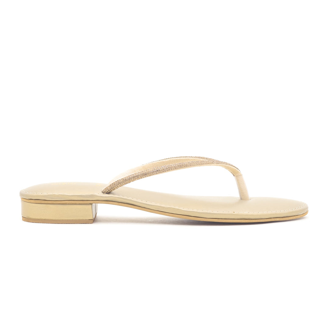 Golden Fancy Chappal FN0597