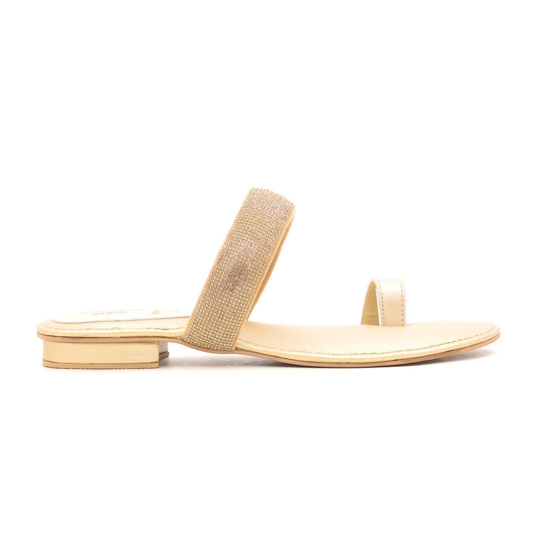 Golden Fancy Chappal FN0604