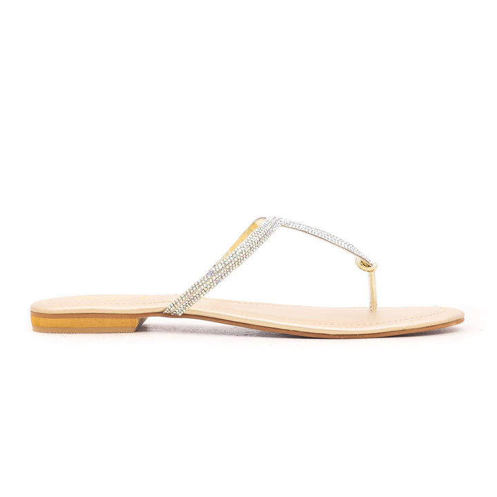 Golden Fancy Chappal FN0612