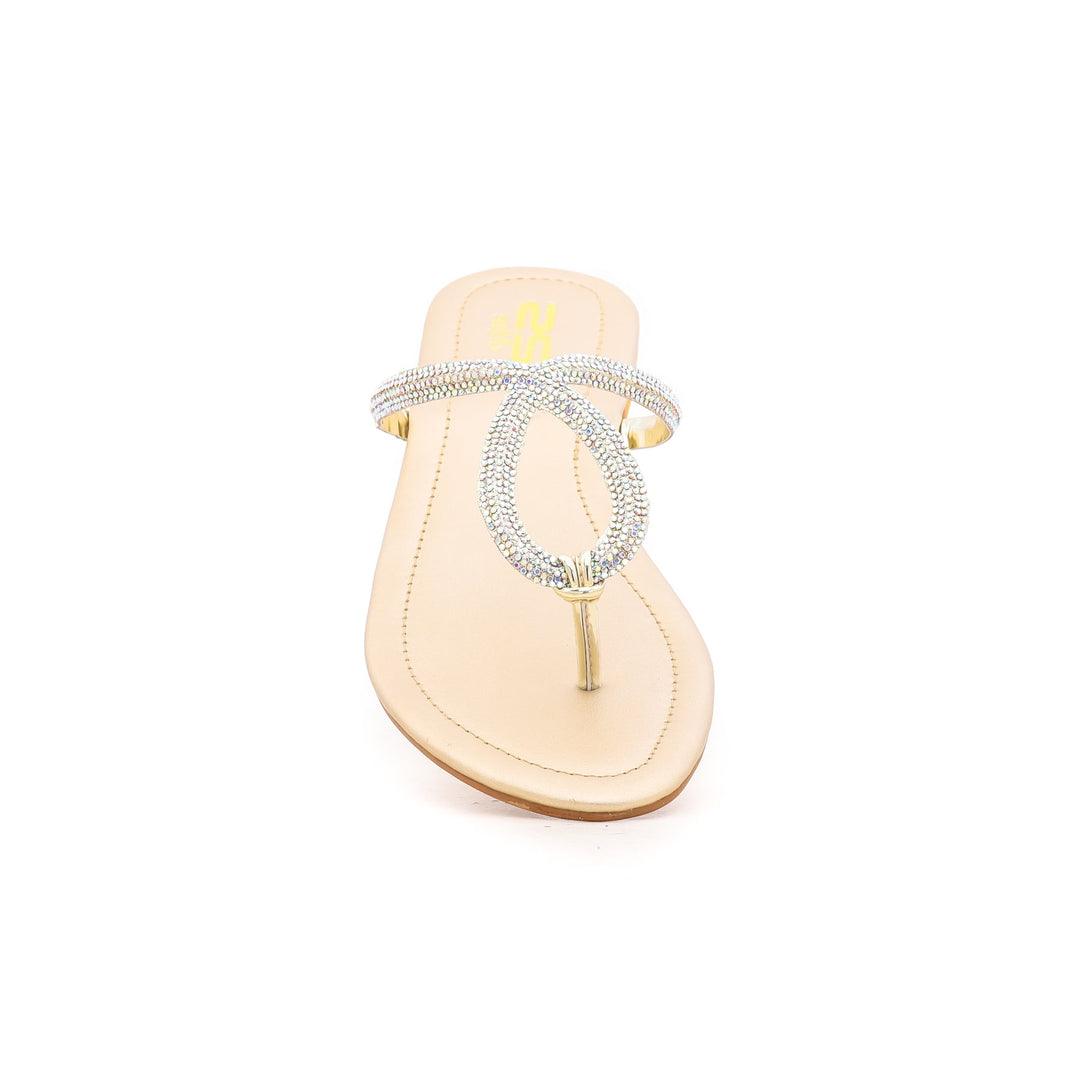 Golden Fancy Chappal FN0612