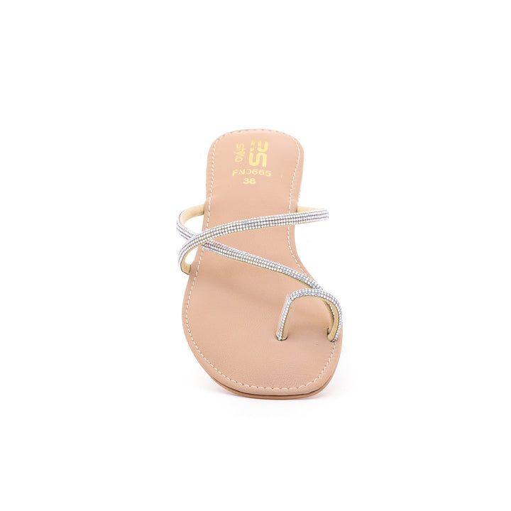 Golden Fancy Chappal FN0665