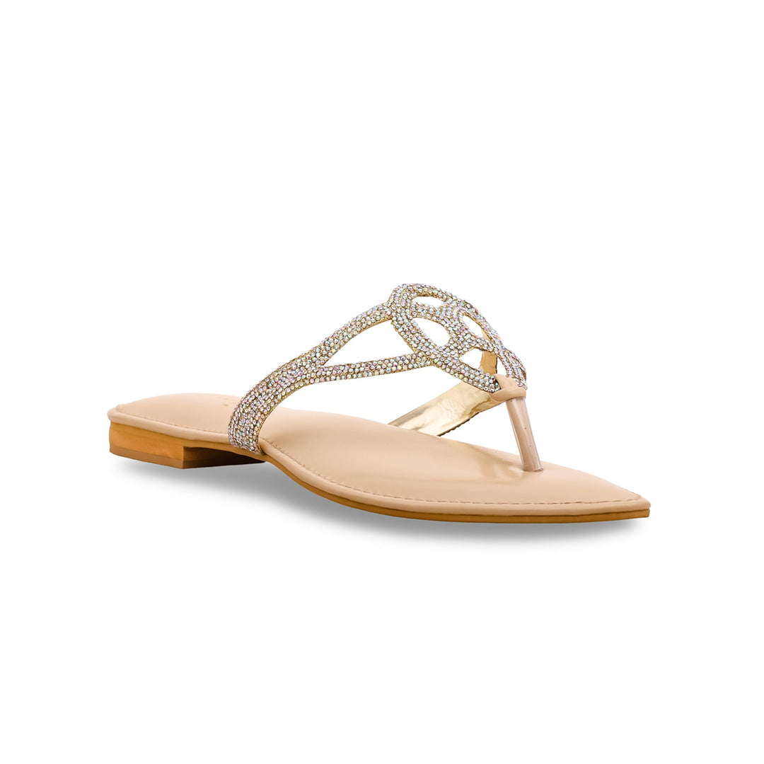 Golden Fancy Chappal FN0678