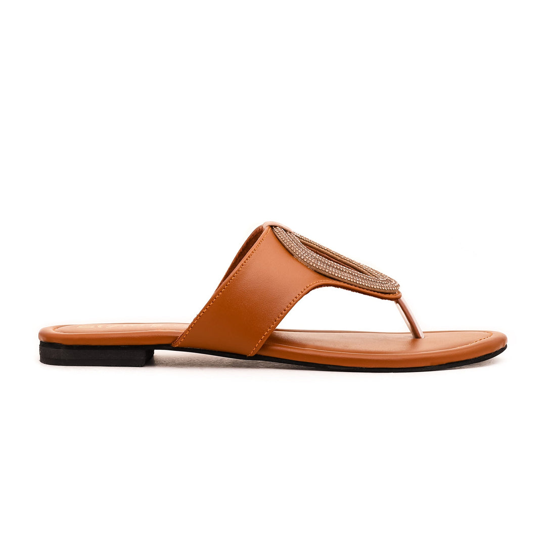 Mustard Fancy Chappal FN0706