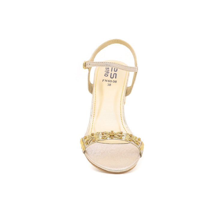 Golden Fancy Sandal FN5508