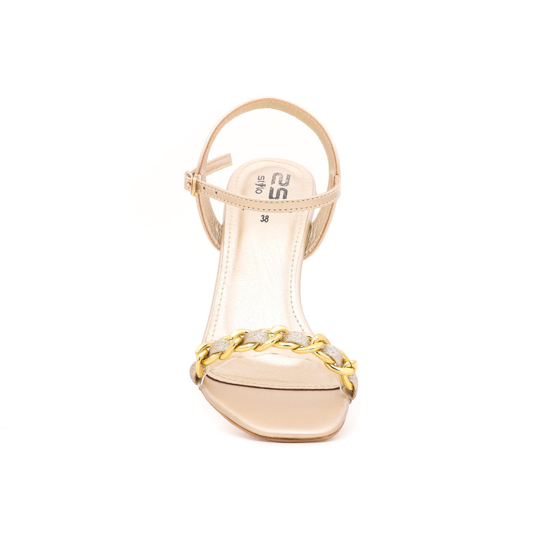 Golden Fancy Chappal FN5560