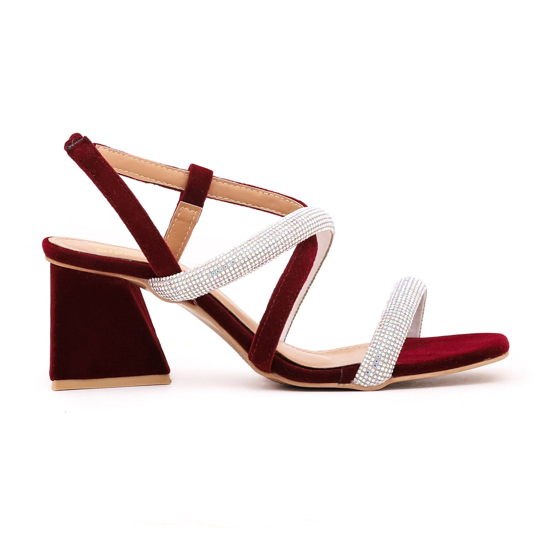 Maroon Fancy Sandal FN5569