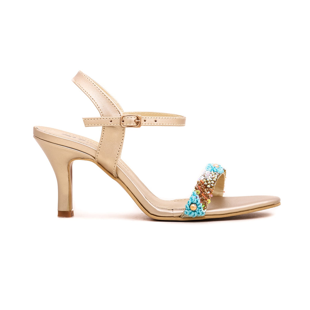 Golden Fancy Sandal FN5596