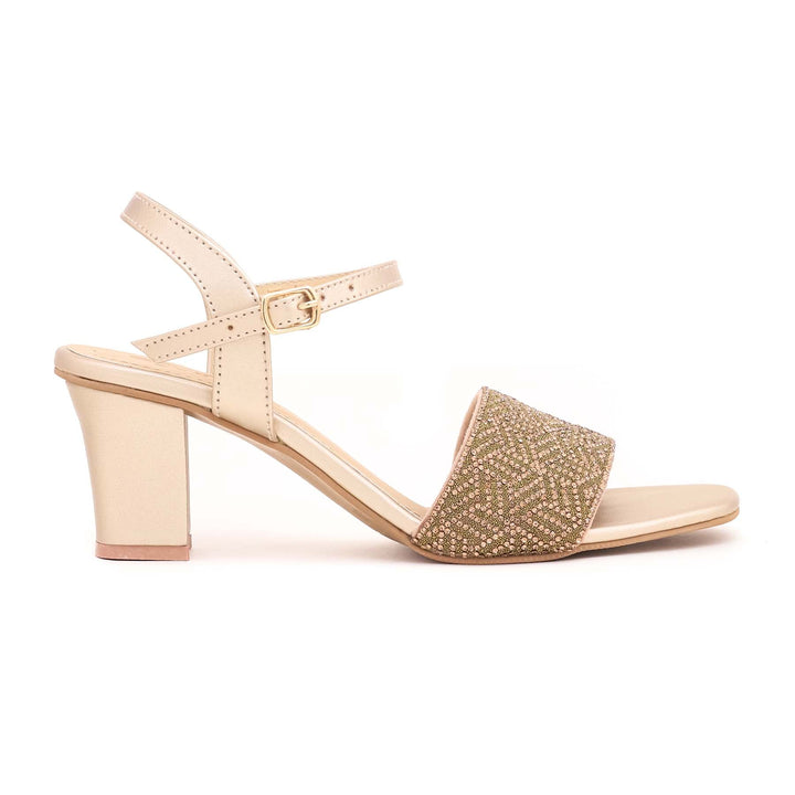 Golden Fancy Sandal FN5602