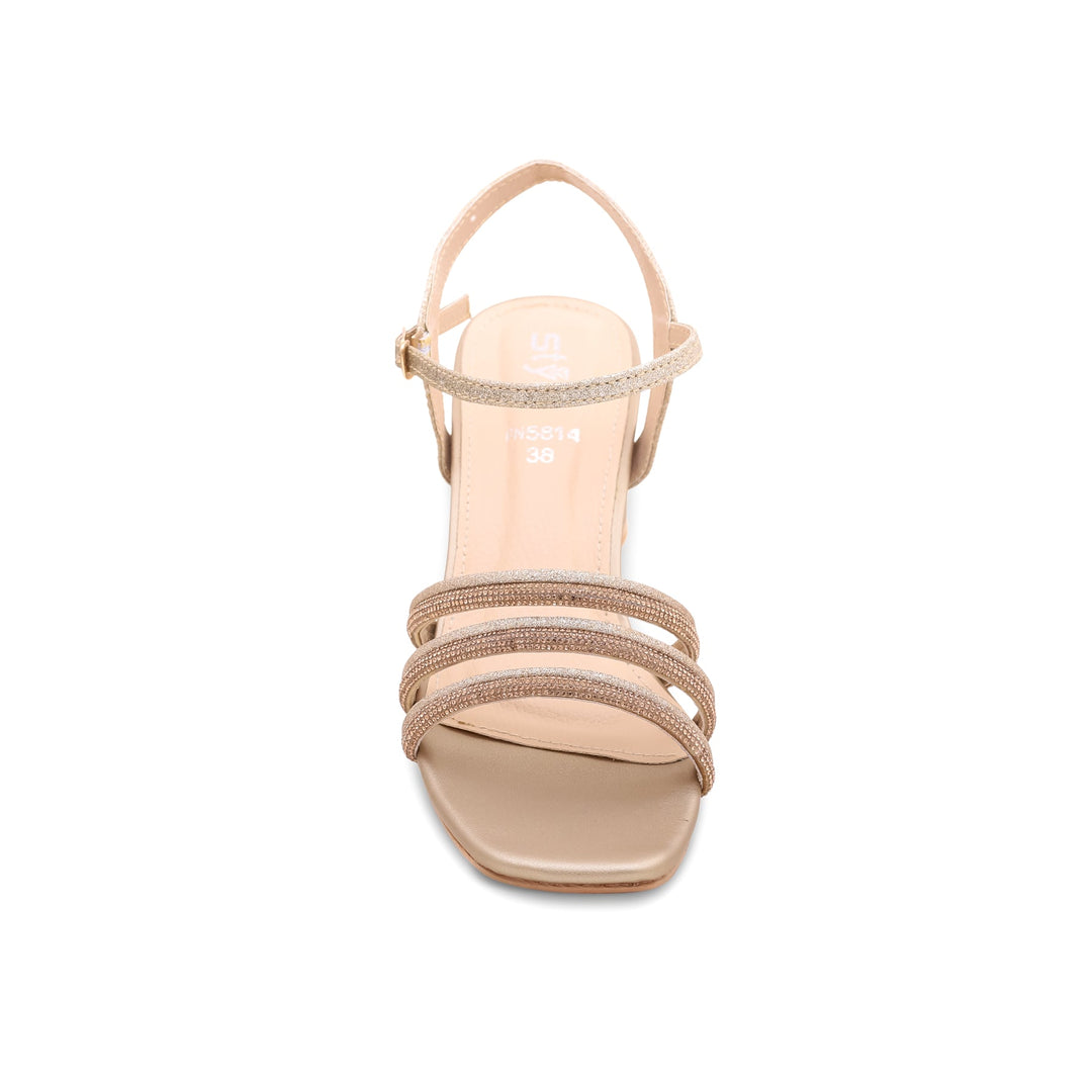 Golden Fancy Sandal FN5814