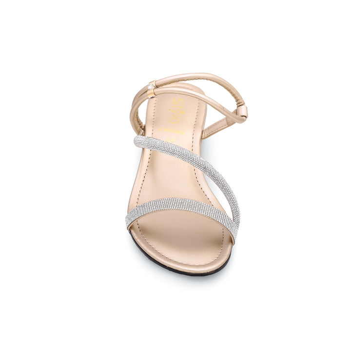 Golden Fancy Sandal FN5840