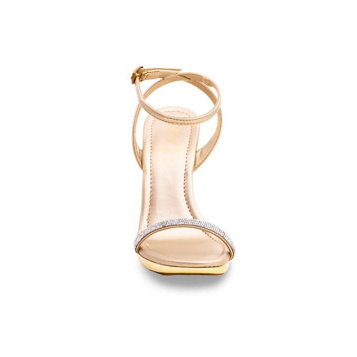 Golden Fancy Bridal Sandal FN5849