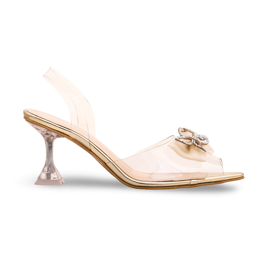 Golden Fancy Sandal FN5860