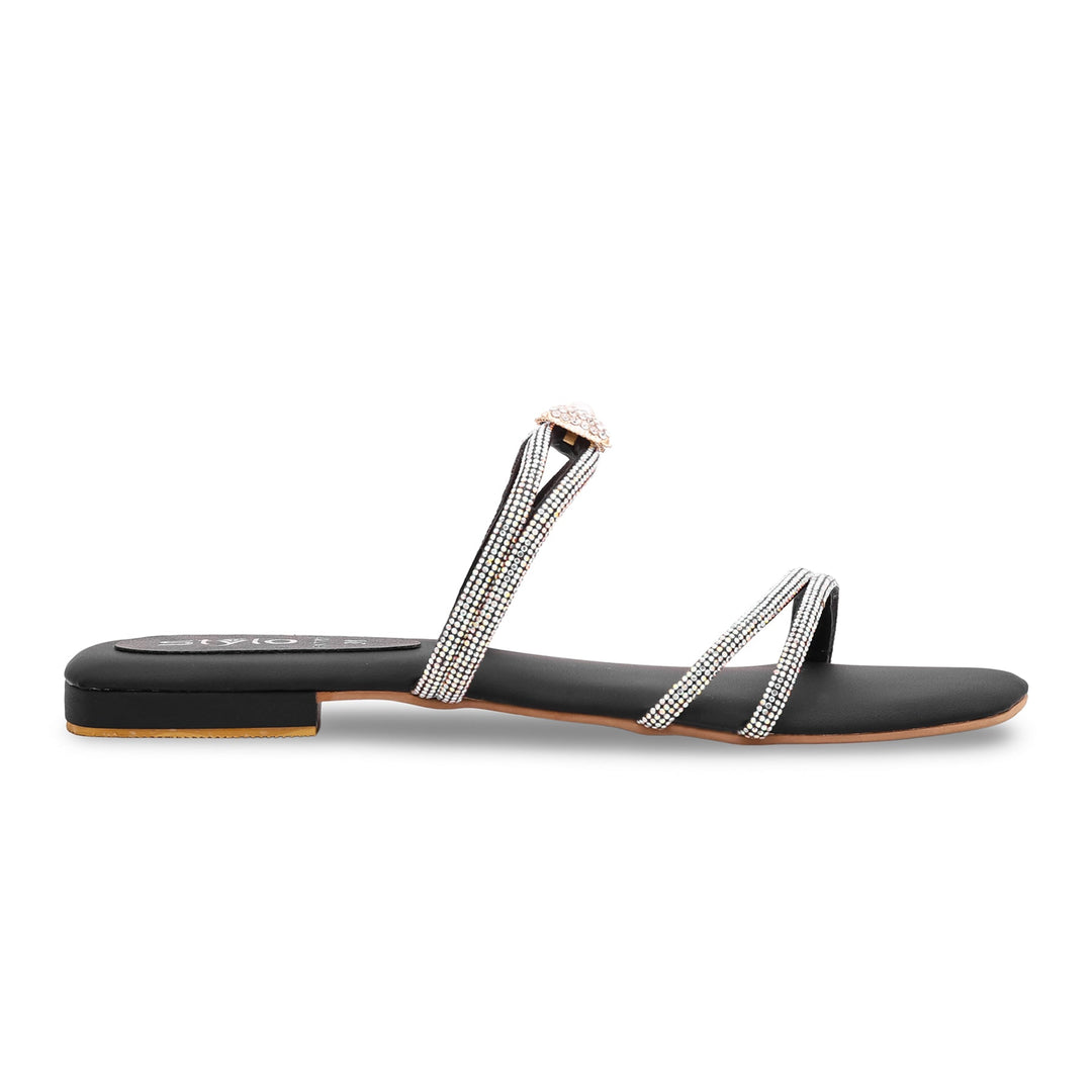 Black Fancy Slipper FN7707