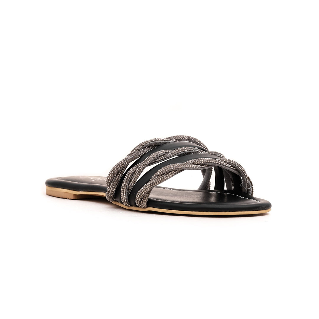 Black Fancy Slipper FN7720