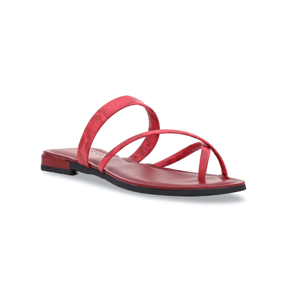 Red Formal Chappal FR0497