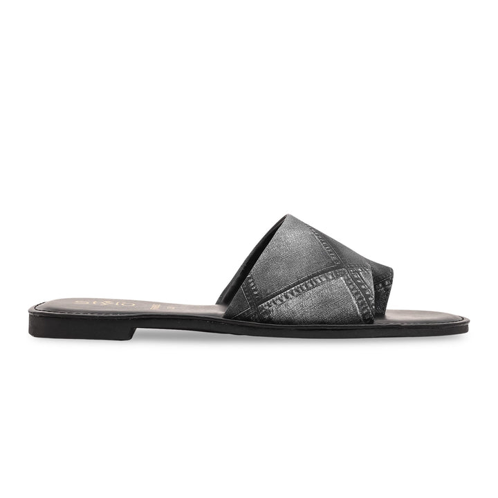 Black Formal Chappal FR0502