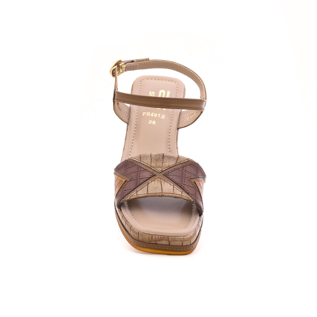 Coffee Formal Sandal FR4912