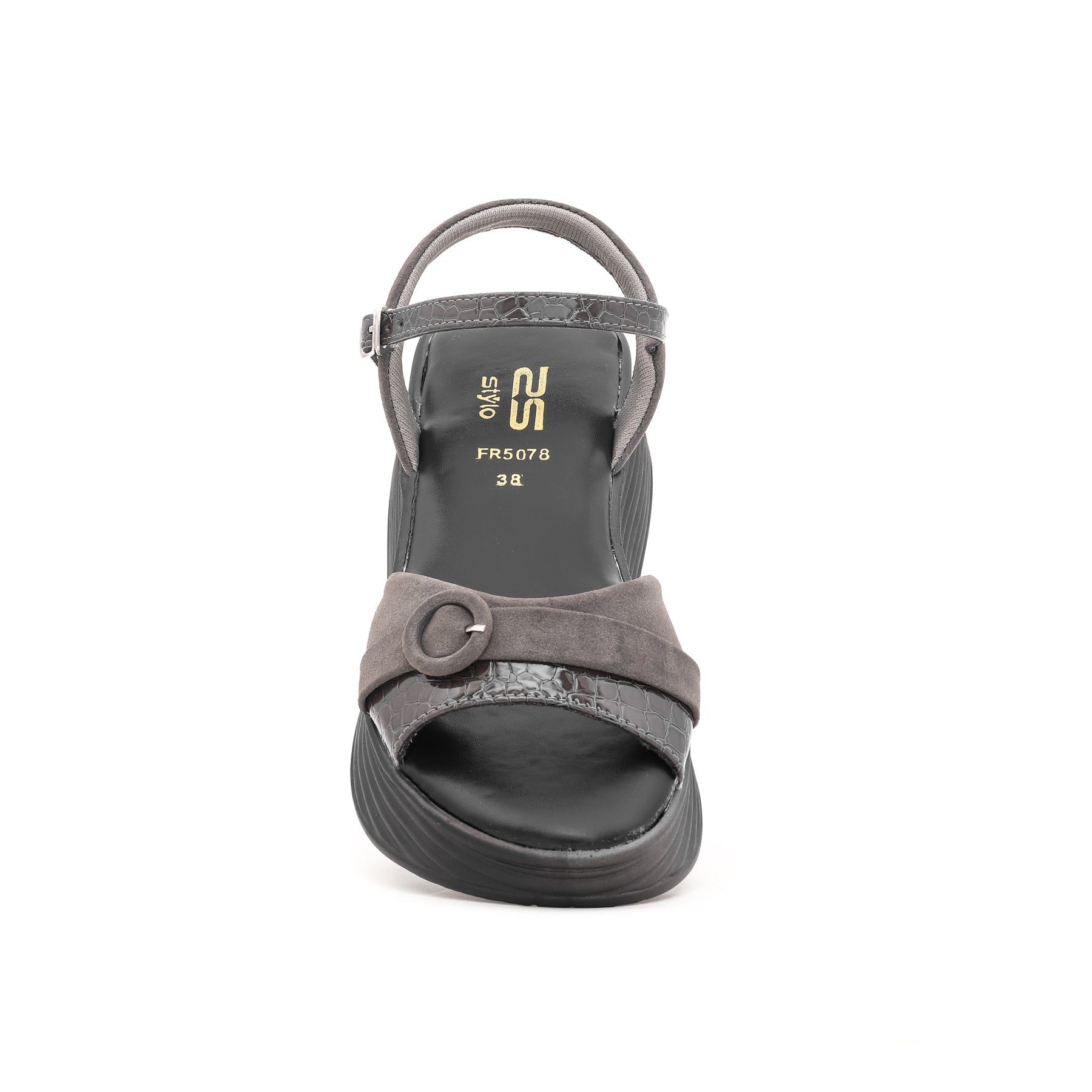 Grey Formal Sandal FR5078