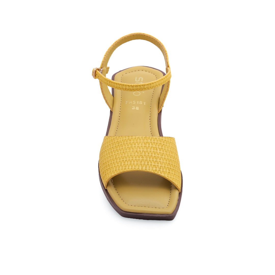 Yellow Formal Sandal FR5181