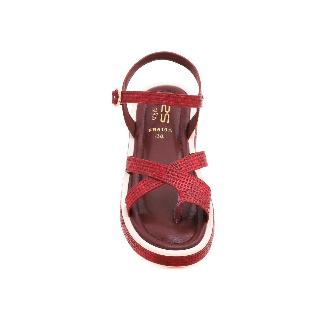 Maroon Formal Sandal FR5191