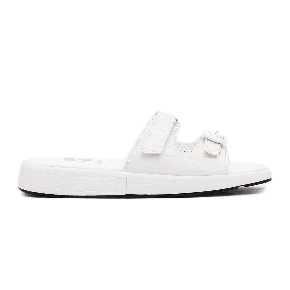 White Formal Slipper FR7872