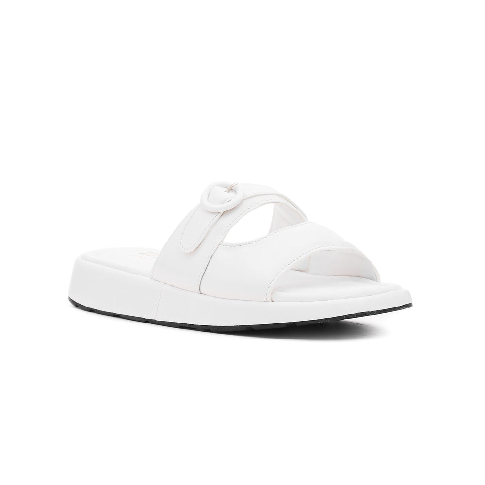 White Formal Slipper FR7874