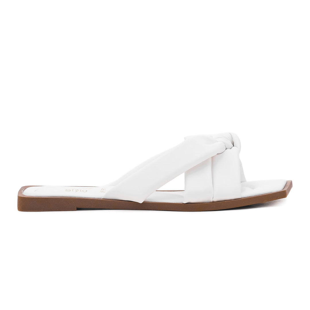 White Formal Slipper FR7913