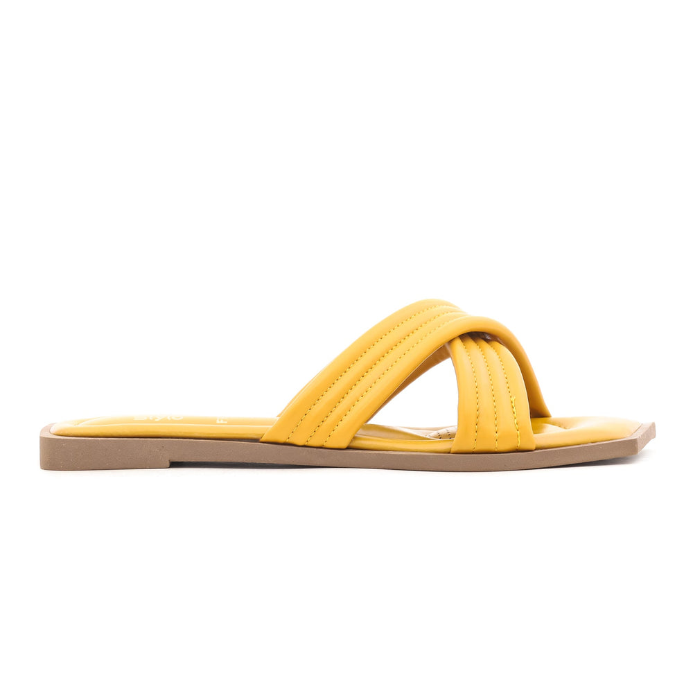 Yellow Formal Slipper FR7914