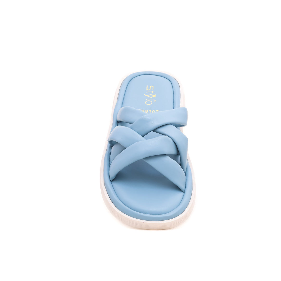 Sky Blue Formal Slipper FR8107