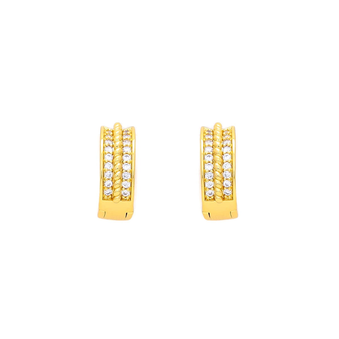 Golden Color Earrings J0464515.