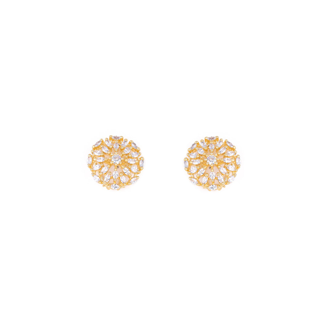 Golden Color Earrings K2709315.