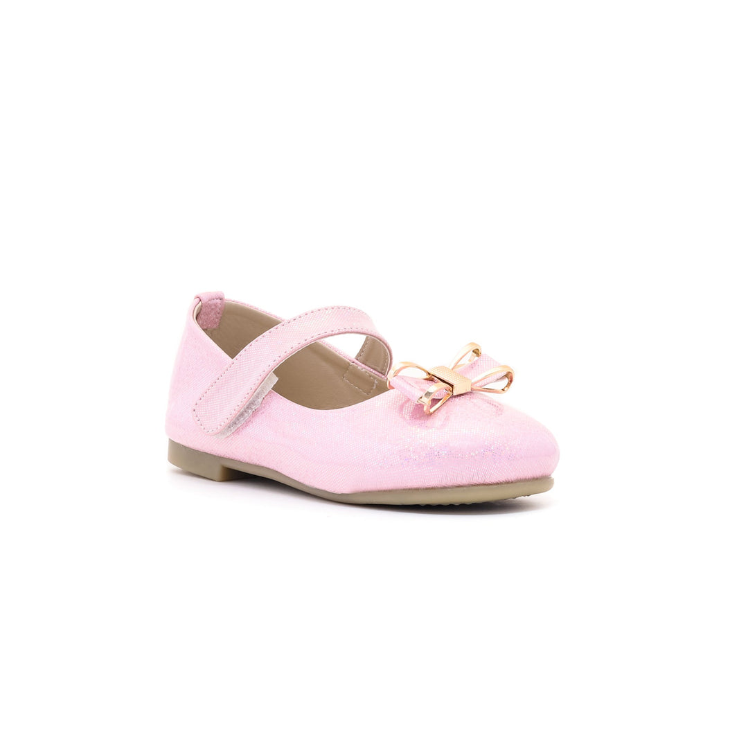 Girls Pink Formal Pumps KD3622