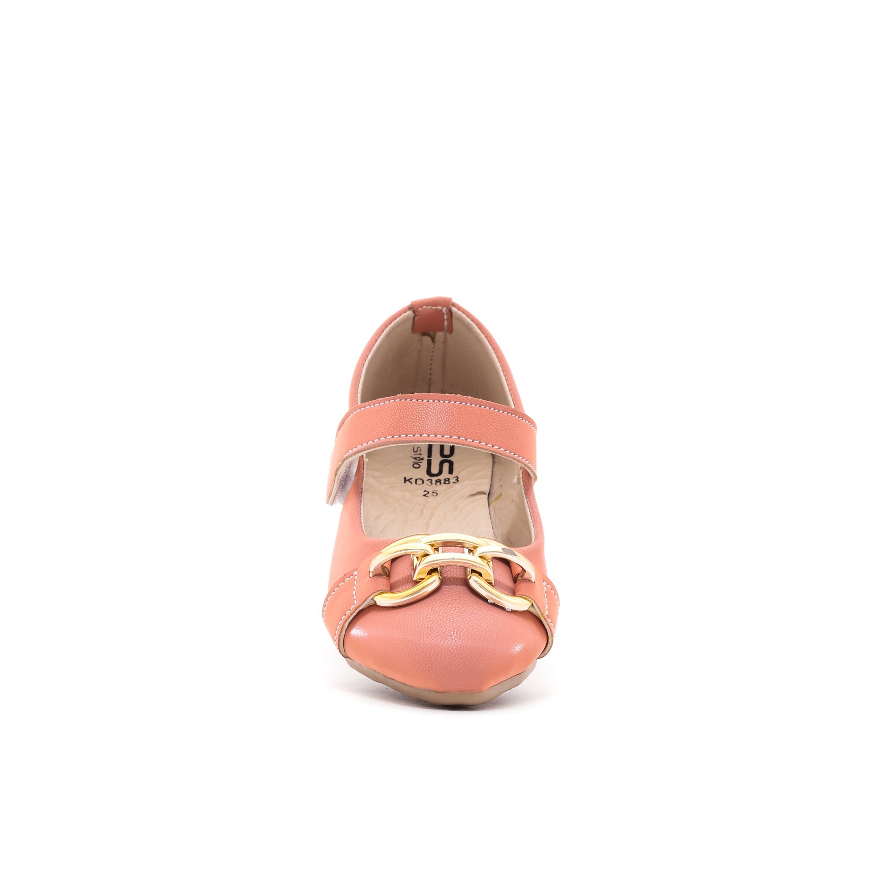 Girls Pink Casual Pumps KD3883